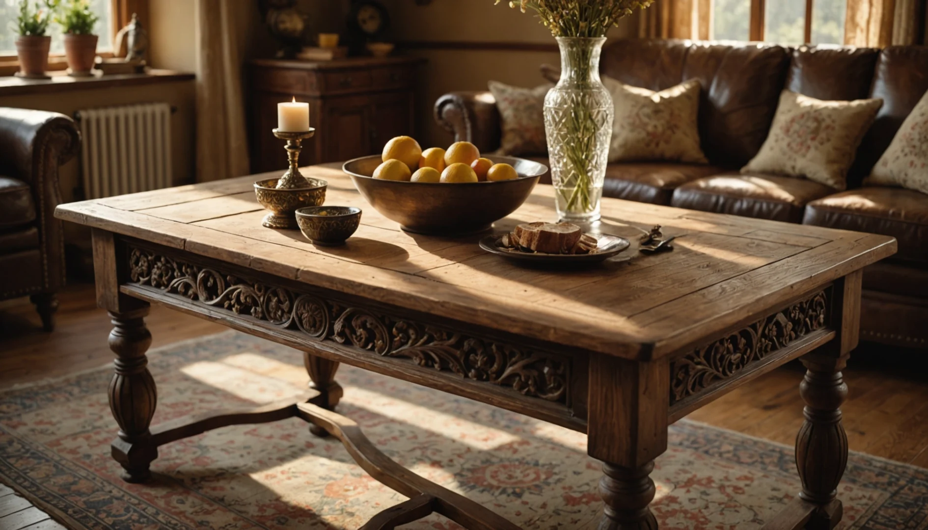 ancienne table bois