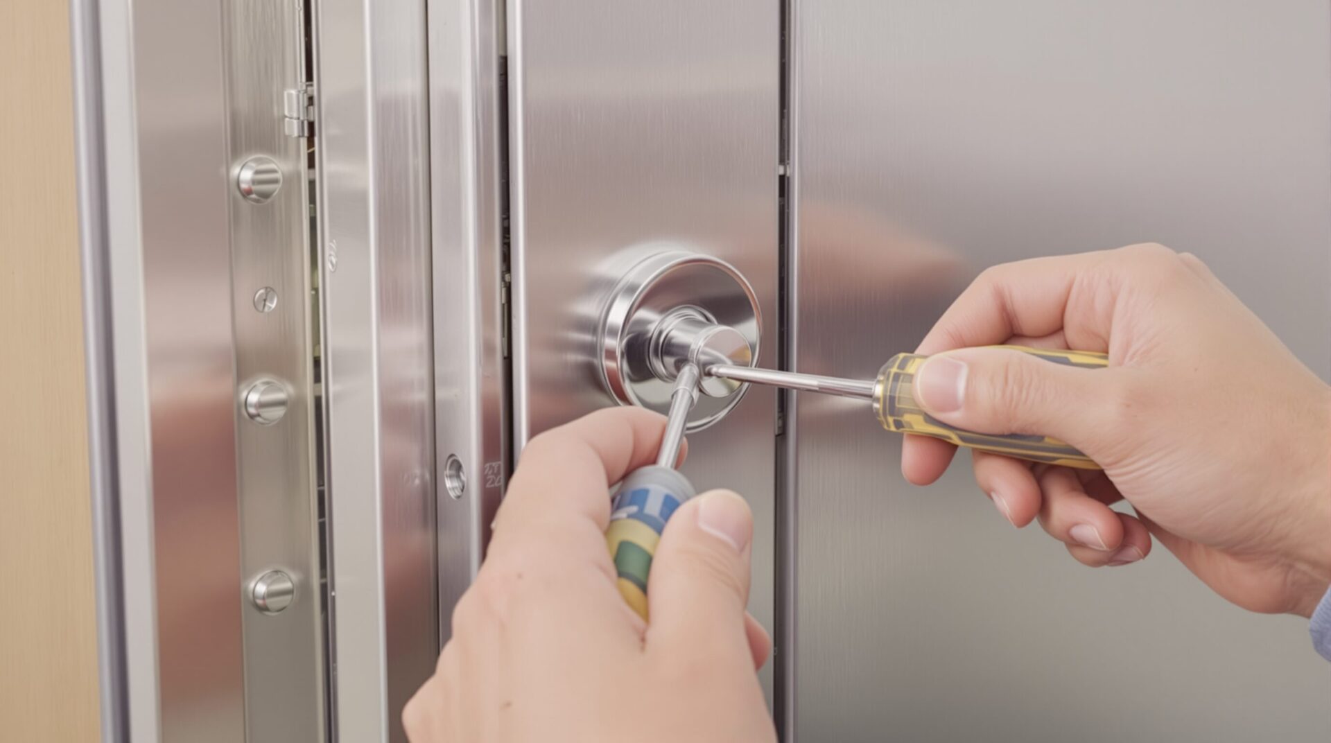changer serrure porte blindée