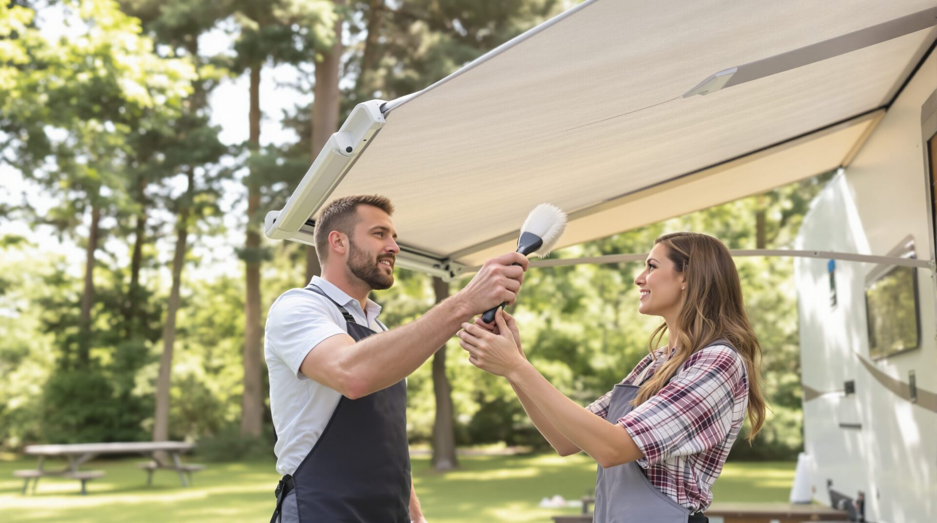 store banne pour camping car