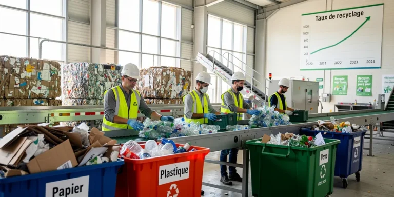 taux de recyclage en France 2024