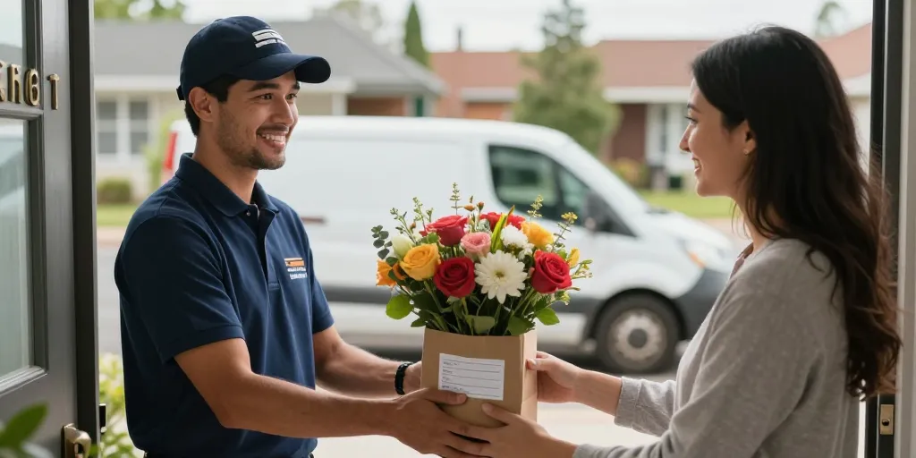 comment faire livrer des fleurs