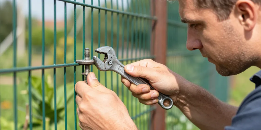 comment serrer un tendeur de grillage