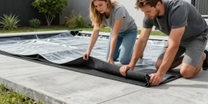 que mettre sous une piscine hors sol sur dalle béton